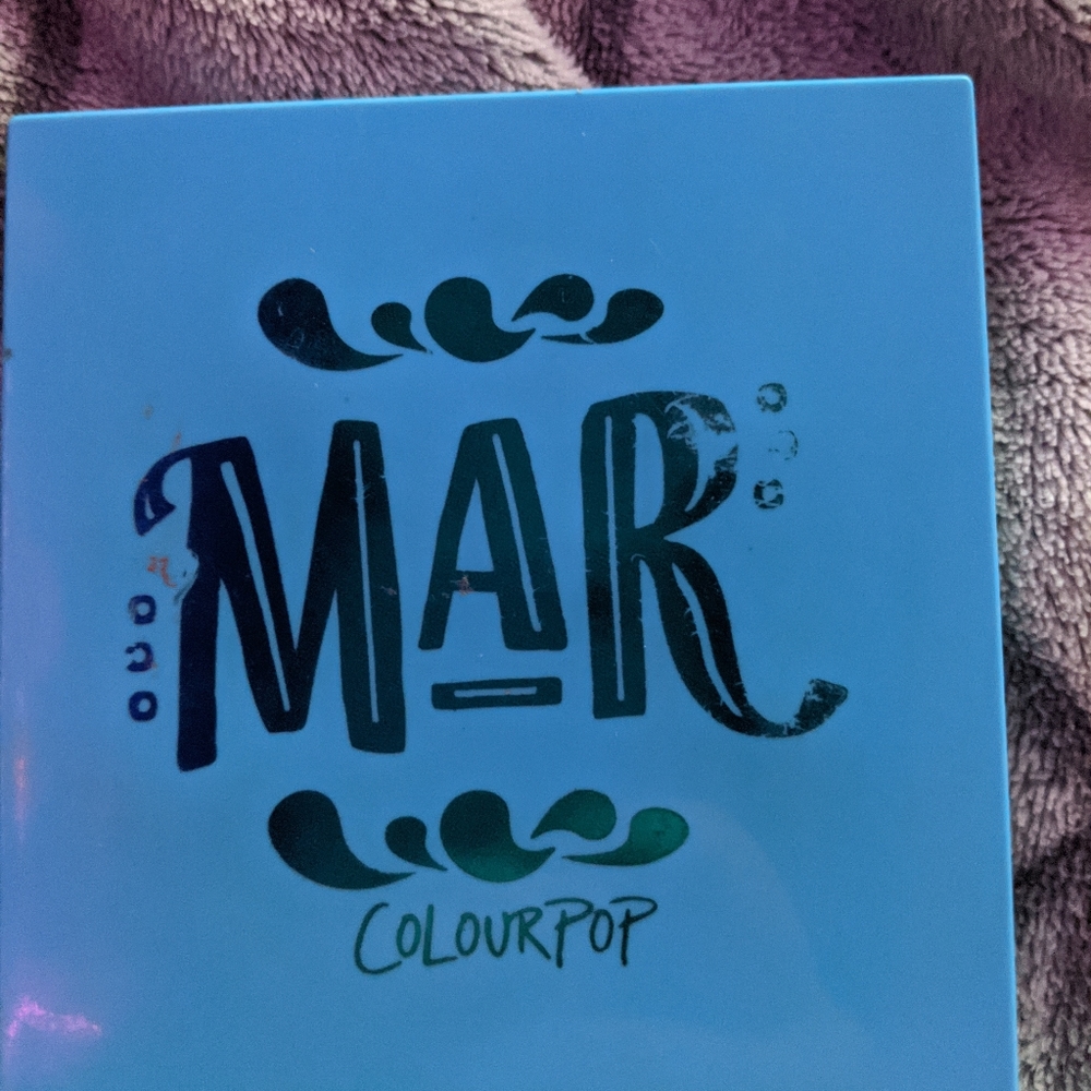 colourpop mar palette!